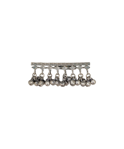 Dangling Ghungroo Fringe Bar Ring | Stylika
