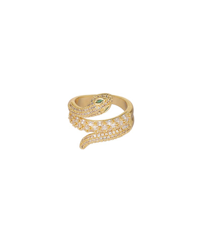 Serpent Wrap Statement Ring | Stylika