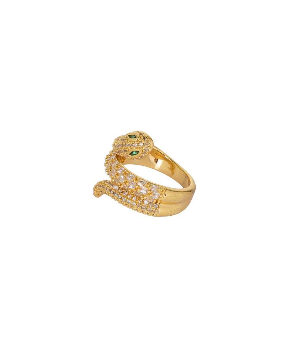 Serpent Wrap Statement Ring | Stylika
