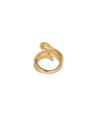 Serpent Wrap Statement Ring | Stylika