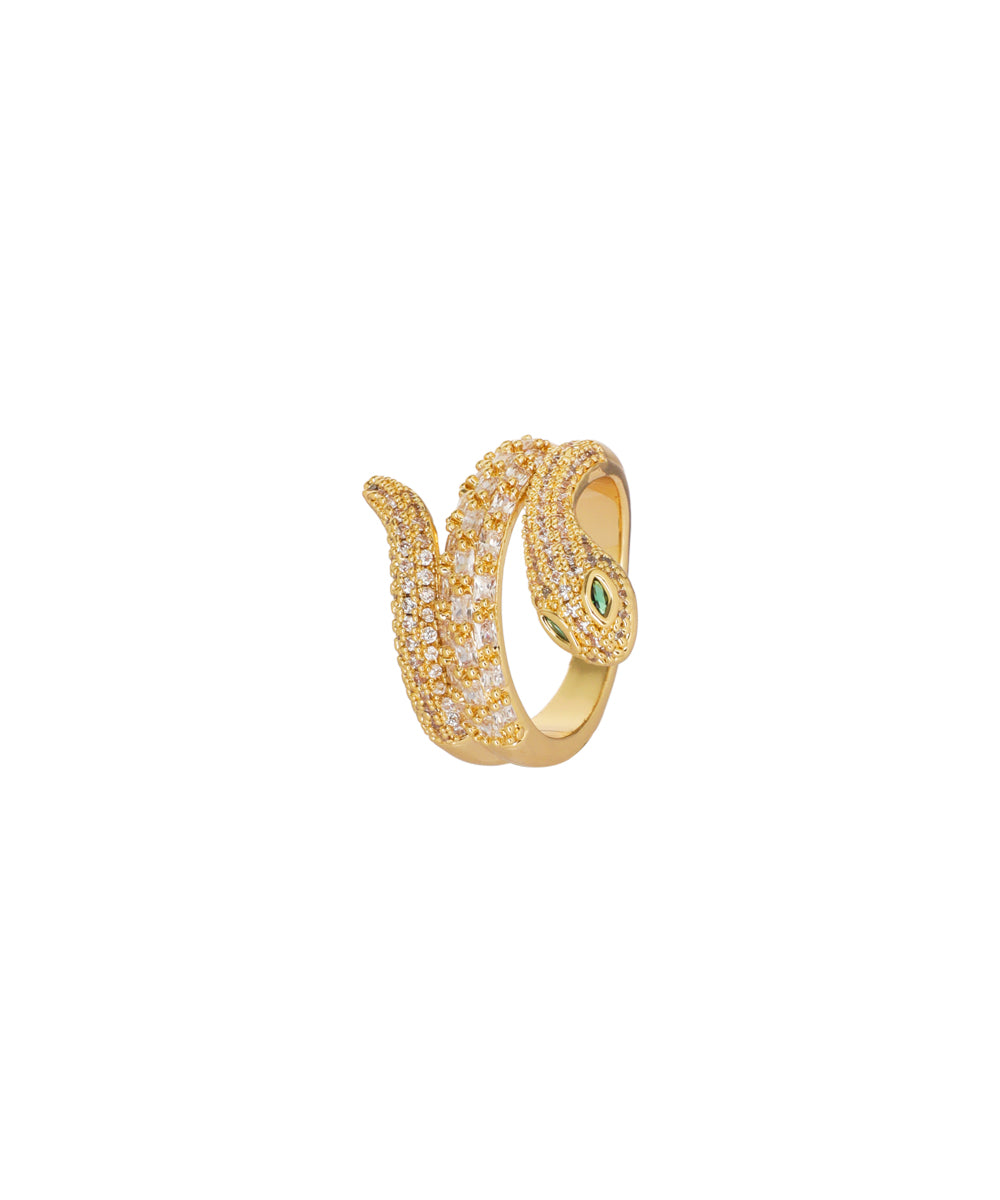 Serpent Wrap Statement Ring | Stylika