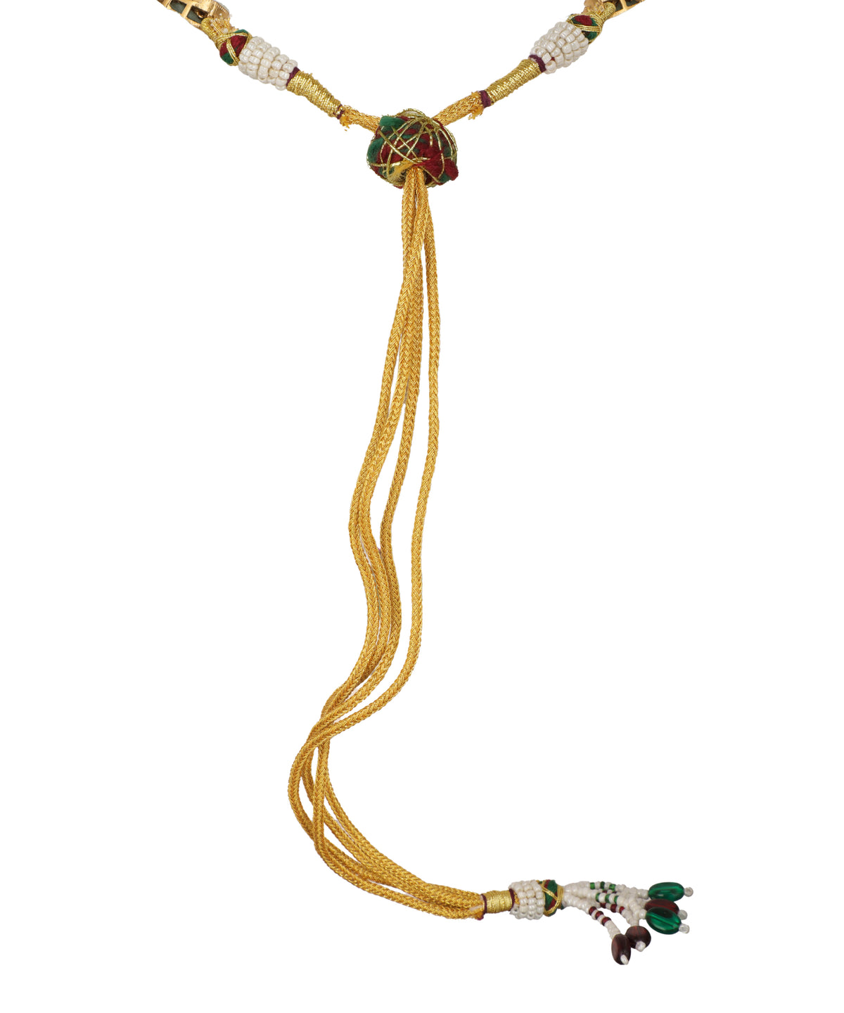 Paisley Chakra Pearl Choker Necklace | Stylika