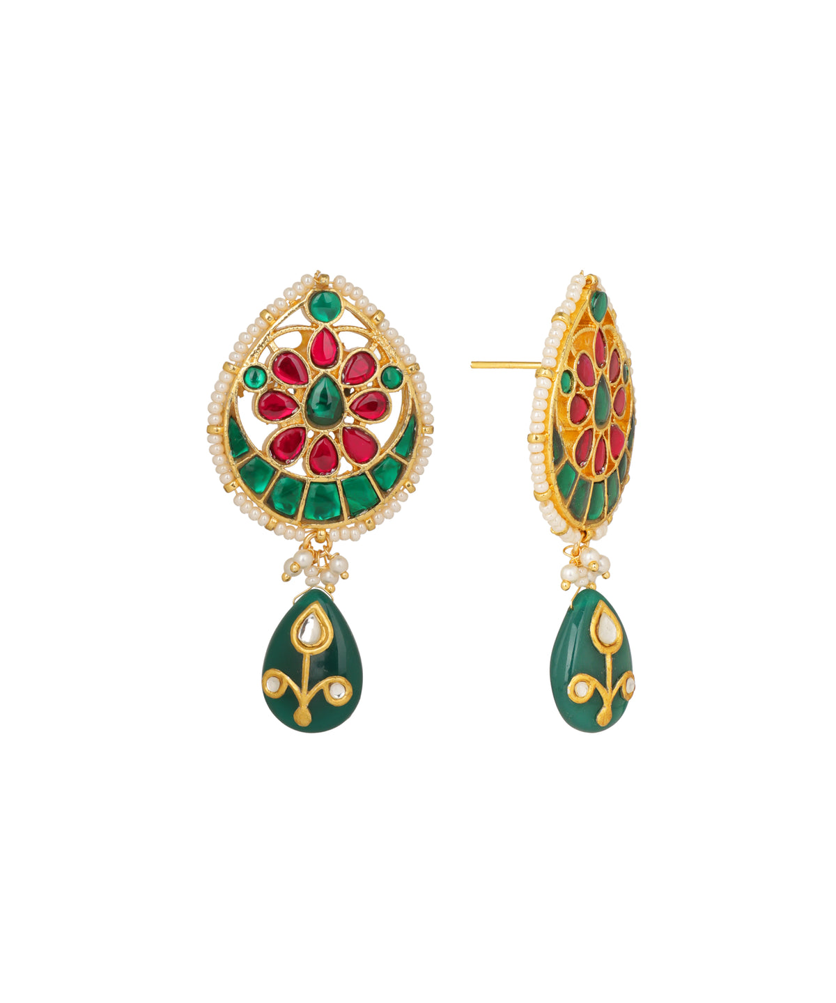 Ratna Sutra Layered Pendant Necklace | Stylika