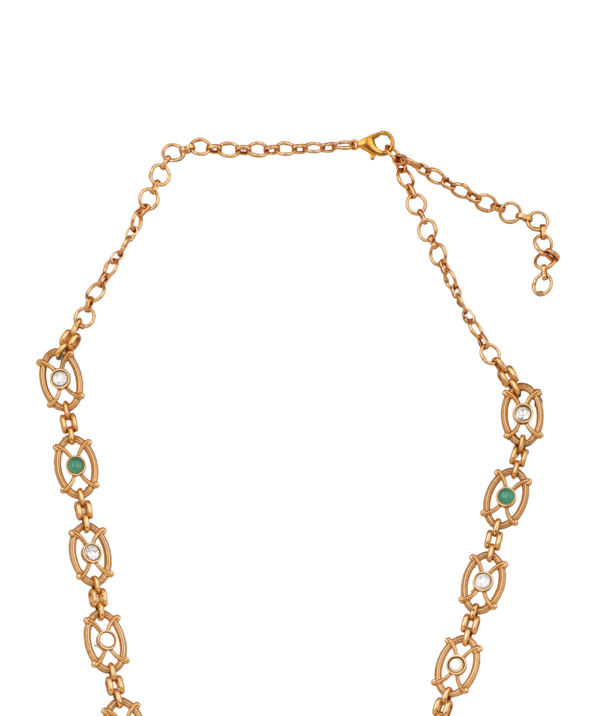 Bird Royal Jaal Jhumka Pendant Necklace | Stylika