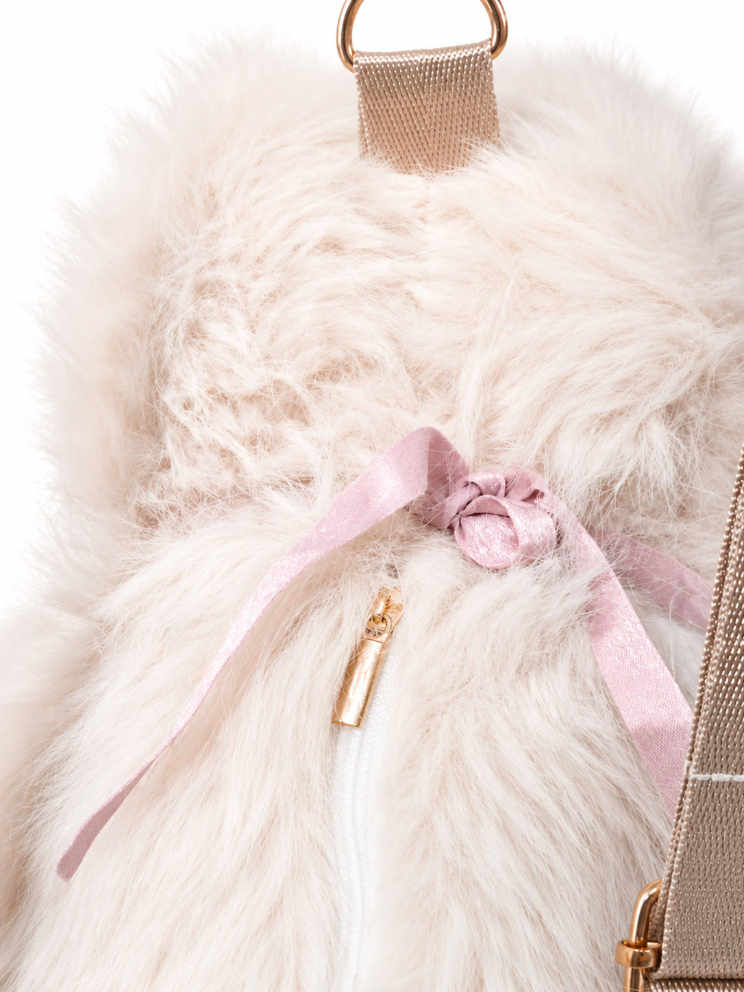 NUTMEG Plush Cat Backpack (Brown) | Stylika