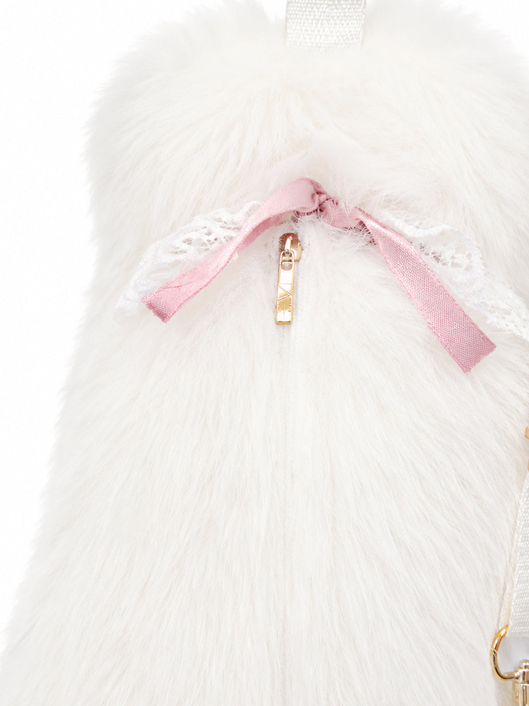 MILO Plush Cat Backpack (White) | STYLIKA – Stylika