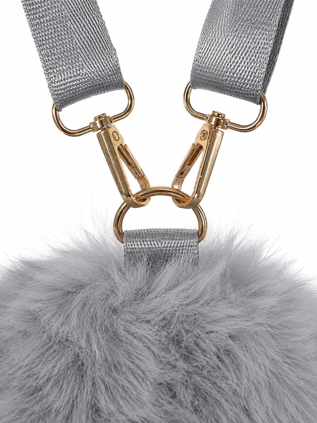 MISTY Plush Cat Backpack (Grey) | Stylika