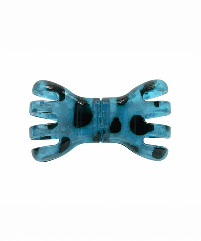 Teal Bow Magnetic Hair Clip | Stylika