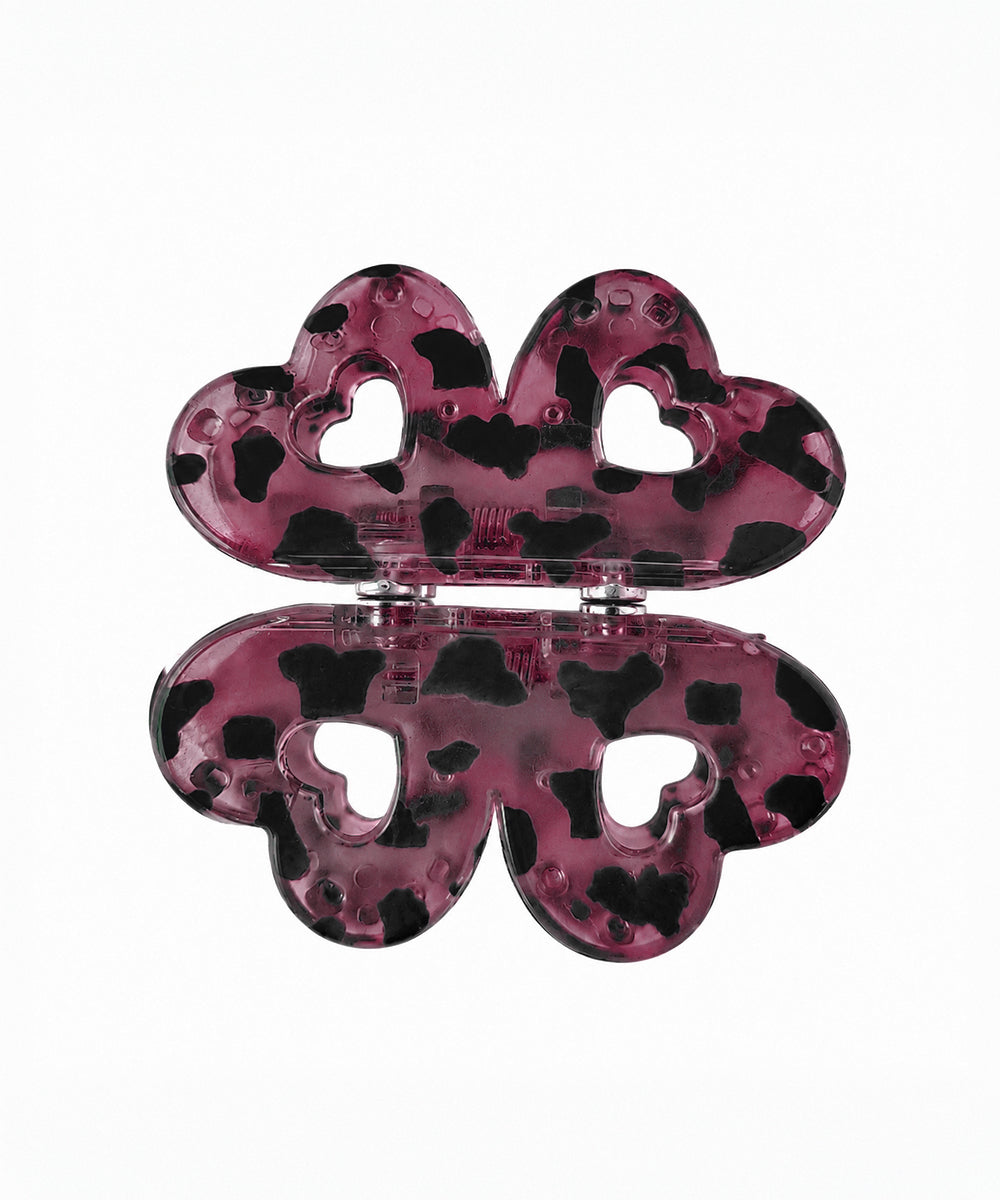 Mulberry mist Flower Magnetic Hair Clip | Stylika