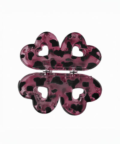 Mulberry mist Flower Magnetic Hair Clip | Stylika