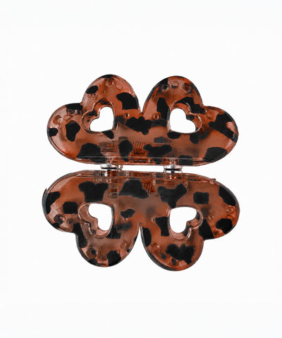 Rust Flower Magnetic Hair Clip | Stylika