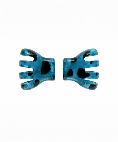 Teal Bow Magnetic Hair Clip | Stylika
