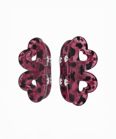 Mulberry mist Flower Magnetic Hair Clip | Stylika