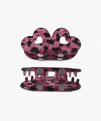 Mulberry mist Flower Magnetic Hair Clip | Stylika