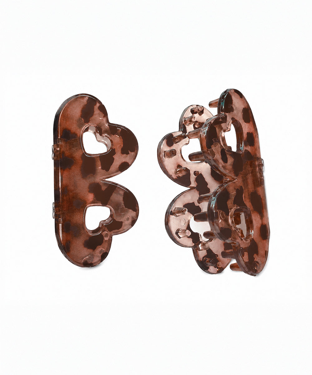 Light Bronze Flower Magnetic Hair Clip | Stylika