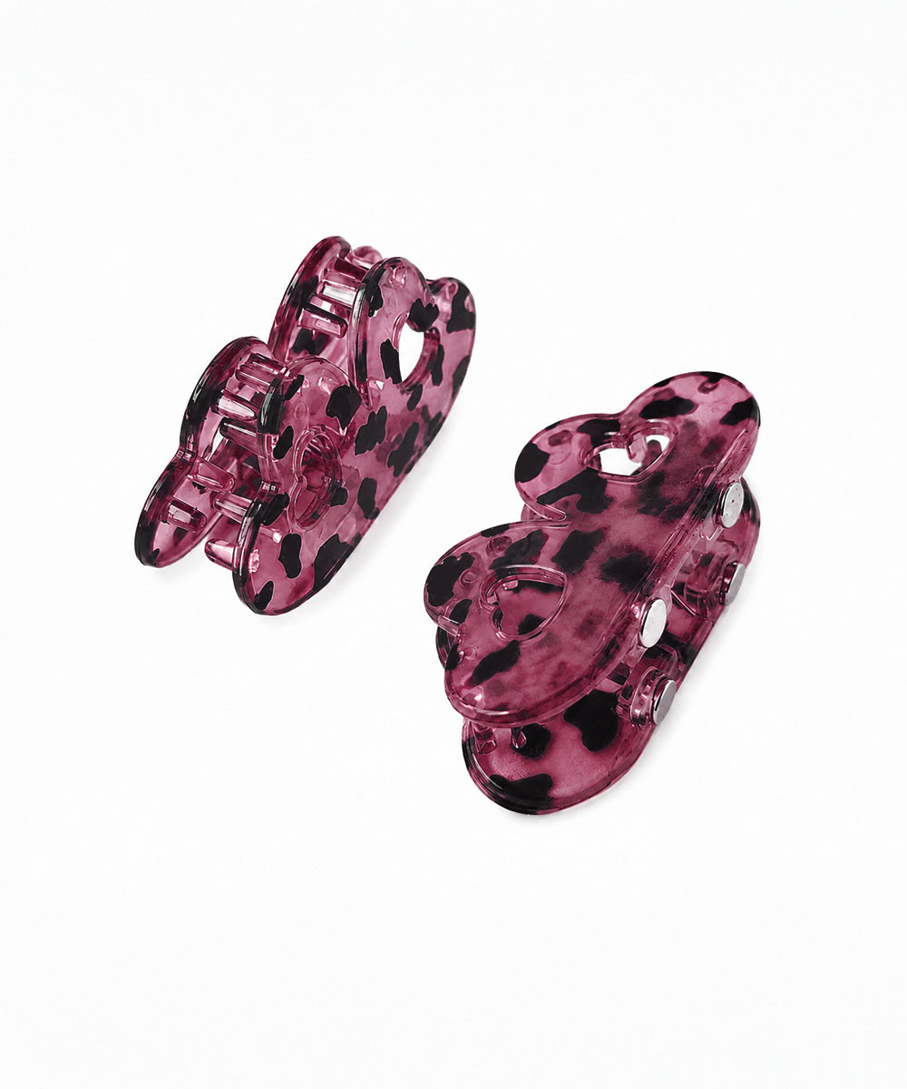 Mulberry mist Flower Magnetic Hair Clip | Stylika