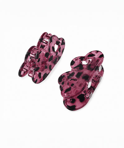 Mulberry mist Flower Magnetic Hair Clip | Stylika