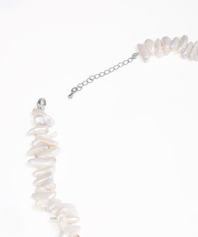 Distinctive Stone Bead Statement Necklace | Stylika