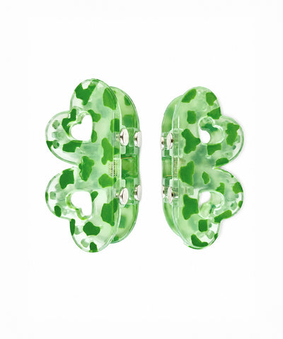 Matcha Flower Magnetic Hair Clip | Stylika
