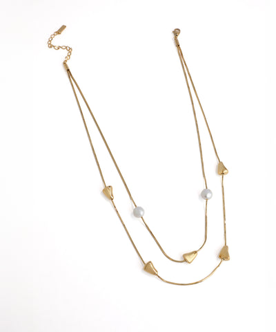 Layered stylika necklace for everyday wear thin charms
