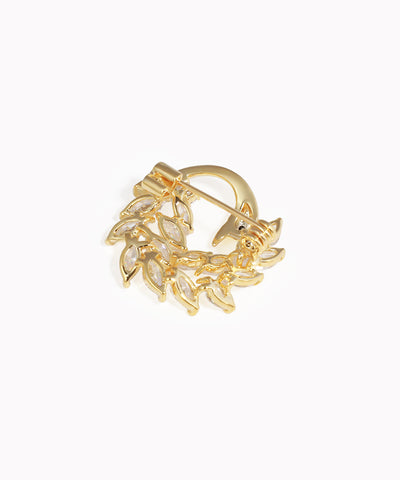 Luxury Swan Brooch with Sparkling Stones | Stylika