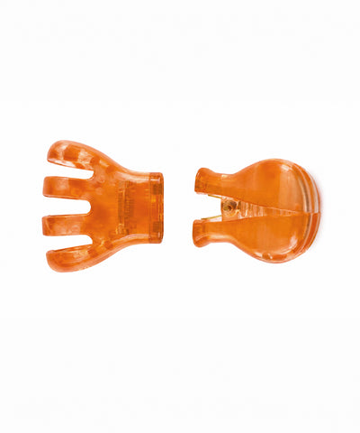 Orange Bow Magnetic Hair Clip | Stylika