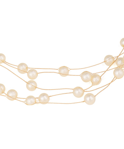 Stylika Multi-Strand Pearl Necklace | Chic Layered Jewelry Design