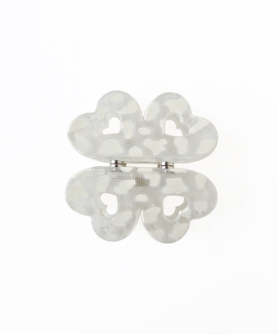 White Flower Magnetic Hair Clip | Stylika
