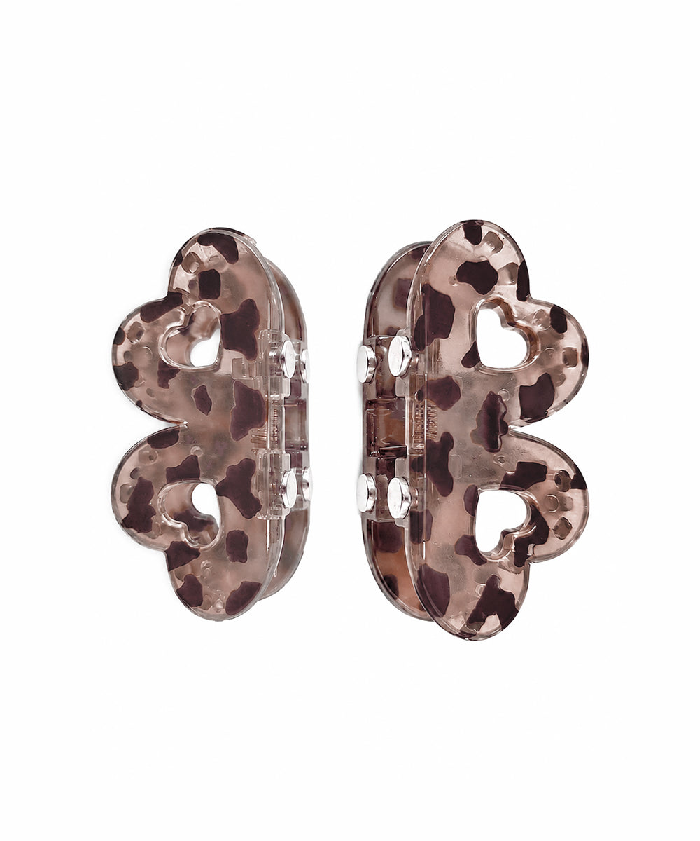 Smokey Flower Magnetic Hair Clip | Stylika
