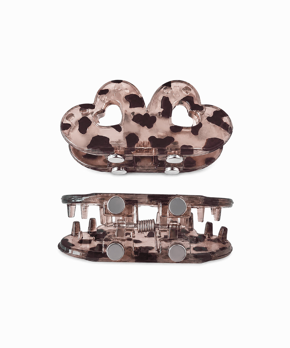 Smokey Flower Magnetic Hair Clip | Stylika