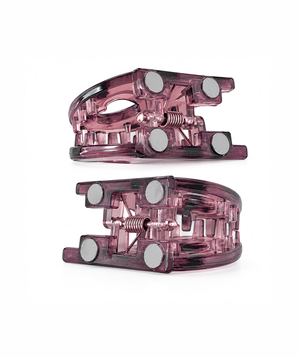 Mulberry mist Heart Magnetic Hair Clip | Stylika