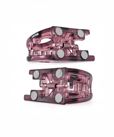 Mulberry mist Heart Magnetic Hair Clip | Stylika