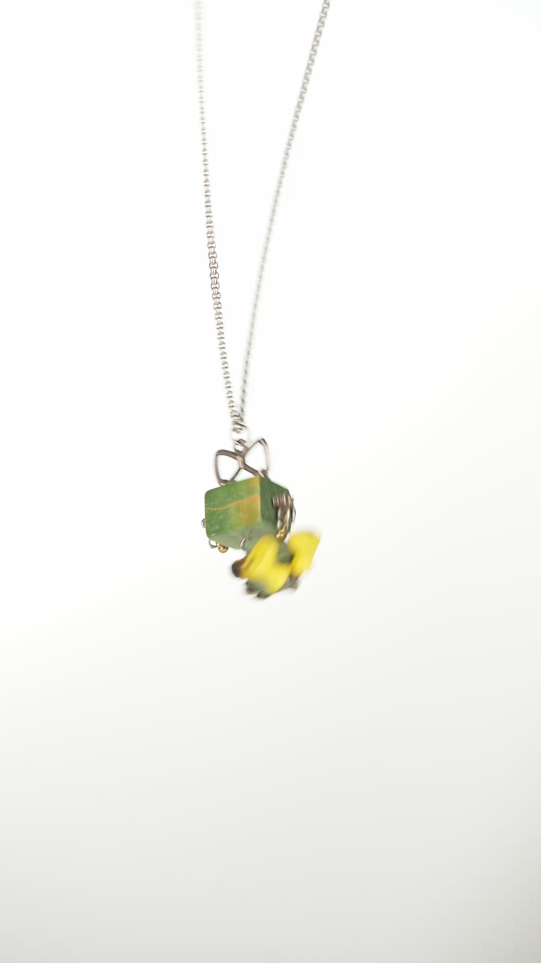 Robot Bow Pendant Necklace | Stylika