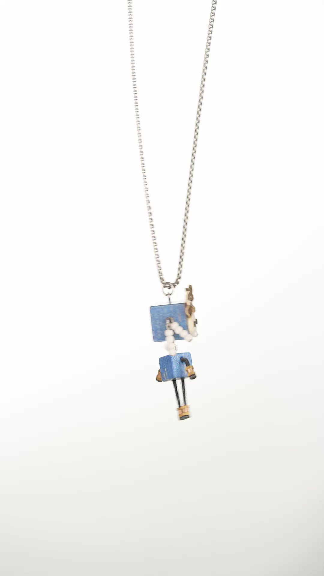 Robot Monarch Pendant Necklace | Stylika