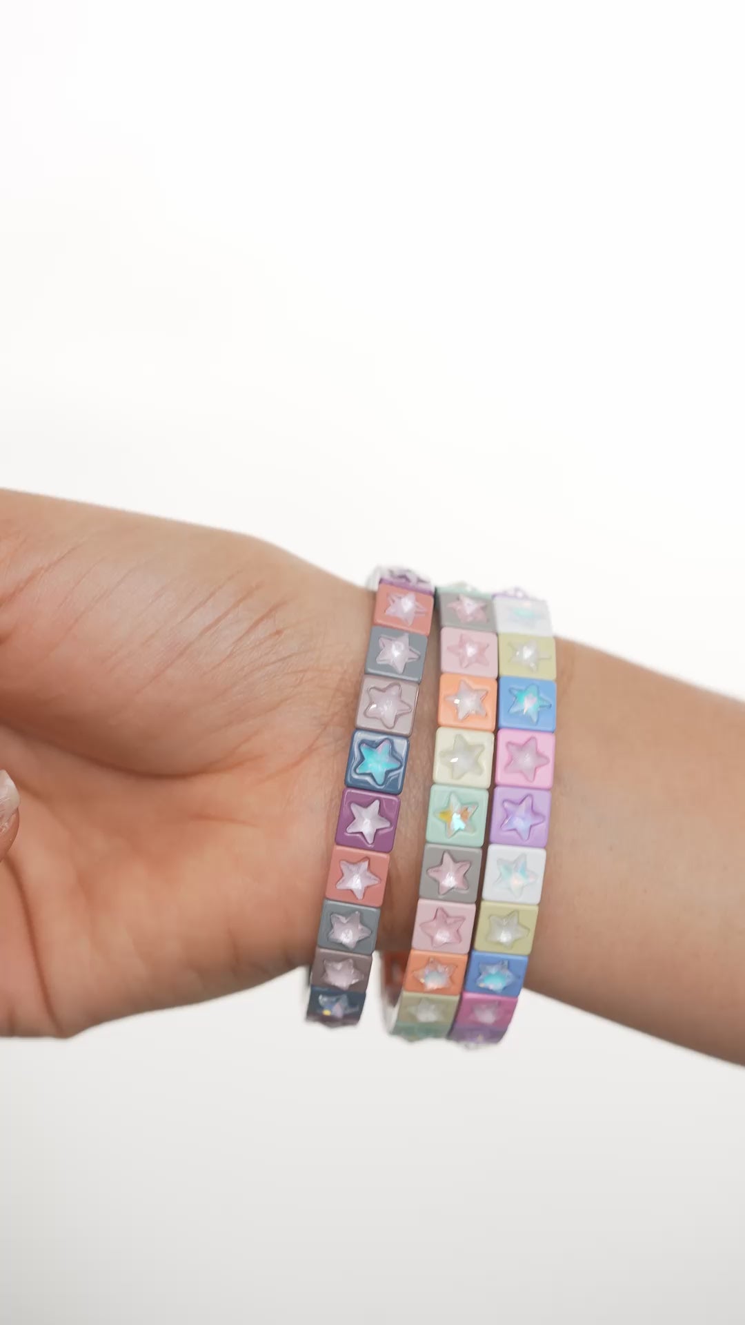 Starry Nights In Block: Carnival Glaze Bracelet | Stylika